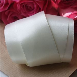 35mm Satin Ribbon - Bridal White